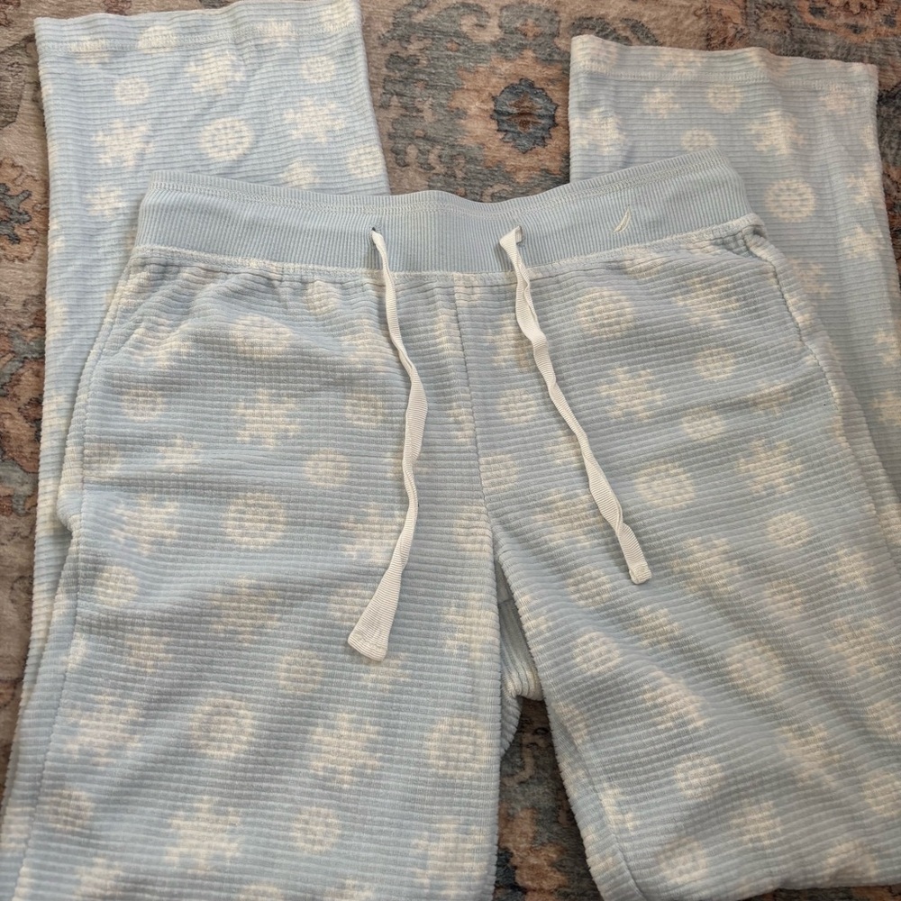 nautica snowflakes pajama pants